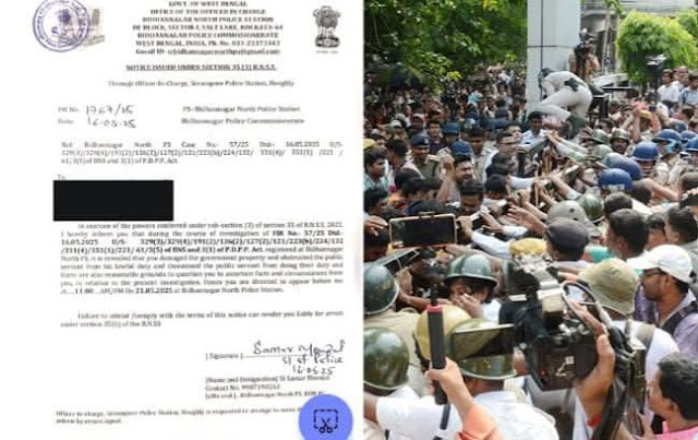bidhannagar-police-summon-jobless-protesters-over-bikash-bhavan-clash-legal-action-intensifies.jpg